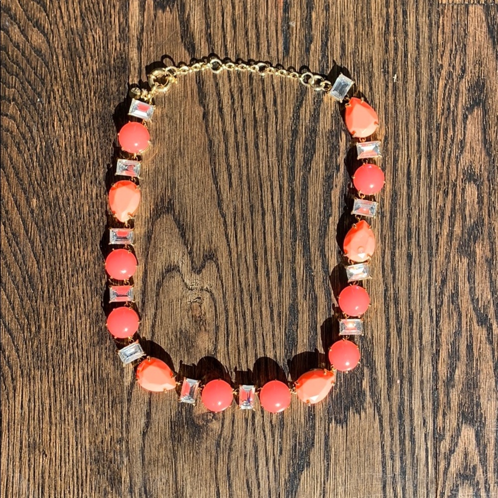 J. Crew Gold Neon Necklace